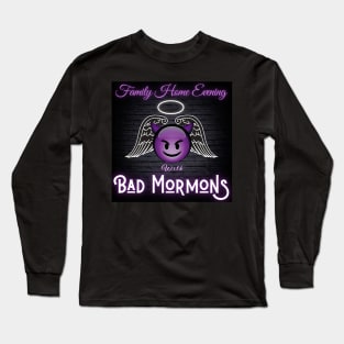 Bad Mormons Podcast Logo Long Sleeve T-Shirt